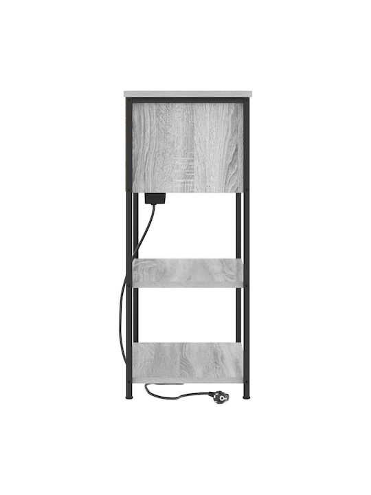 Комод Дървен Grey Sonoma 55x31x76см