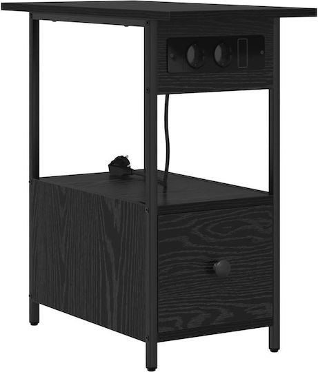 Комод Дървен Black oak 60x30x61см