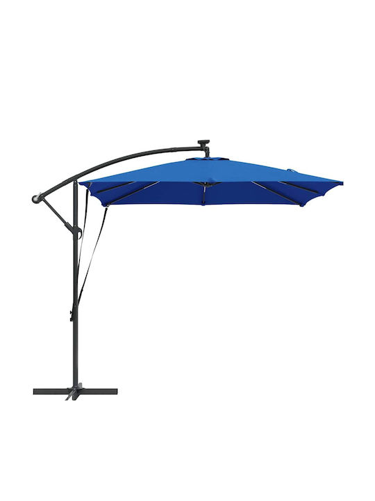 Umbrelă Din aluminiu Albastru 2.94x2.94m