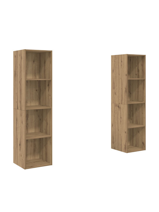 Living Room TV Unit Coffee L37xW37xH142.5cm