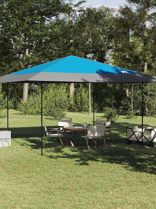 vidaXL Gazebo Grădină Albastru x4m