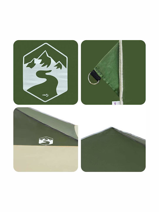 vidaXL Gazebo Grădină Verde x4m