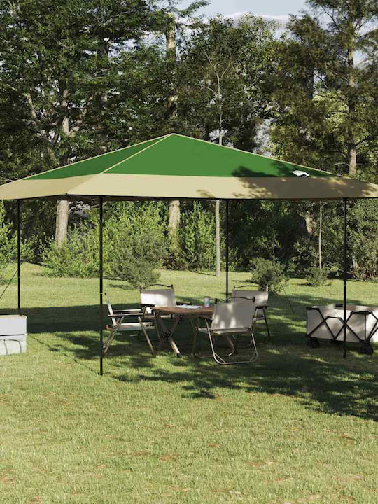 vidaXL Gazebo Grădină Verde x4m