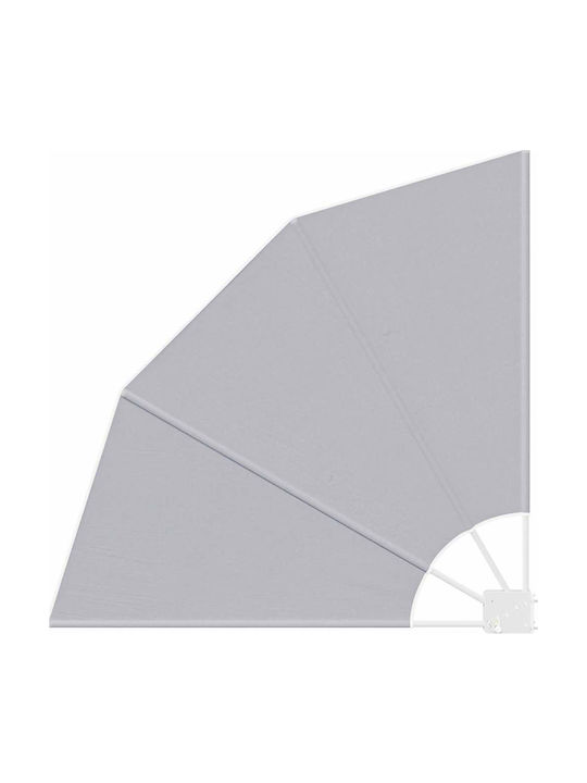 vidaXL Seitenrolloschatten Garten Gray 1.15x1.15m