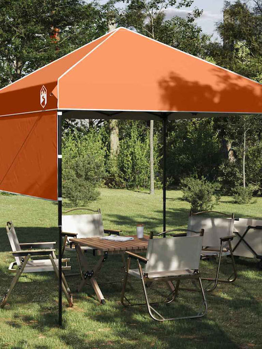 vidaXL Gazebo Garten Orange 2x2m