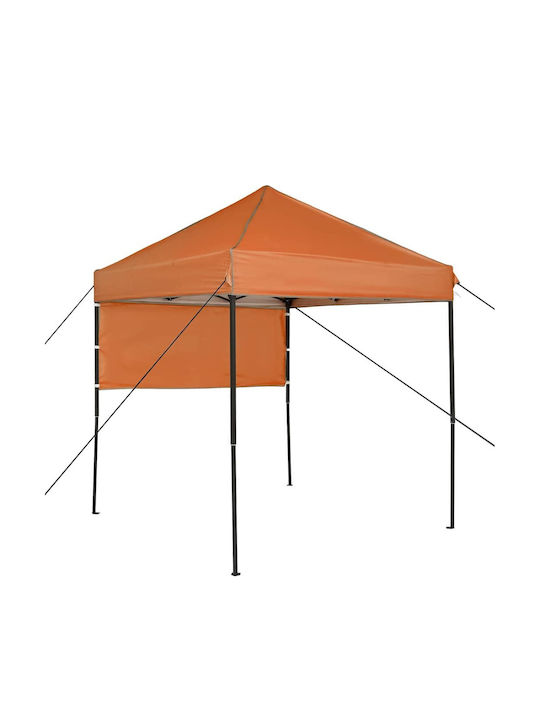 vidaXL Gazebo Garten Orange 2x2m