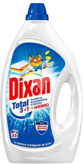 Dixan Total+ Flüssig Waschmittel 3lt (60 Messbecher ) 1cm
