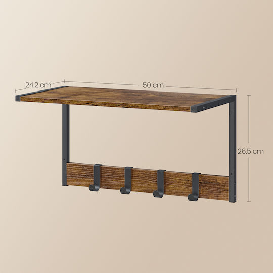 Рафти Rustin Кафяв Rustin Кафяв 50x24x27см