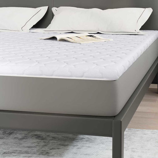 vidaXL Ανώστρωμα King Size Polyester 180x200x5εκ.