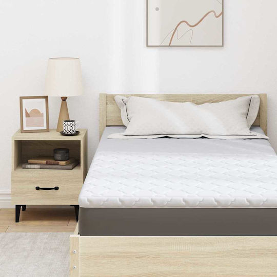 vidaXL Mattress Topper Single Polyester 90x190x5cm