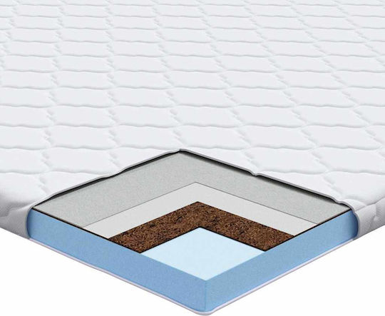 vidaXL Matratzenauflage Einzel Polyester 80x200x5cm