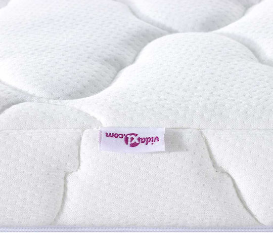 vidaXL Mattress Topper Single Polyester 90x200x5cm