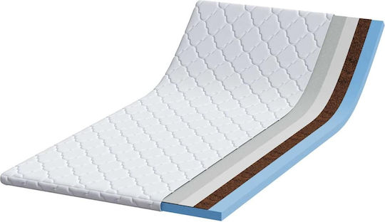 vidaXL Mattress Topper Single Polyester 90x200x5cm