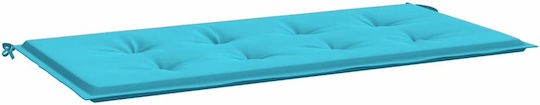 vidaXL Pernă De Bancă Pentru Grădină Turcoaz 50x100cm