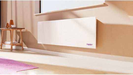 Tesy CN 06 200 EА CLOUD AS W Θερμοπομπός Τοίχου 2000W με Ηλεκτρονικό Θερμοστάτη και WiFi 140x34.2cm