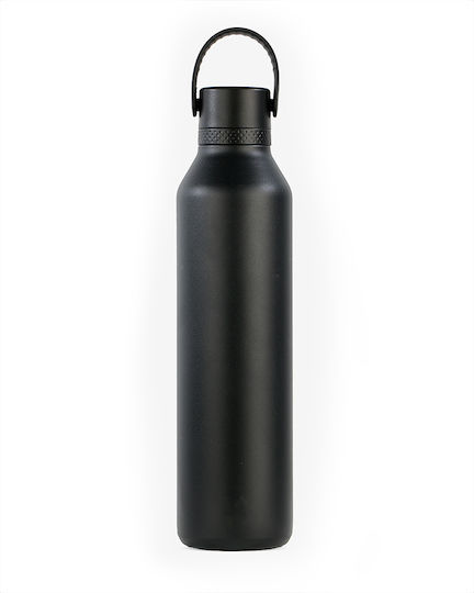 Runbott Μπουκάλι Θερμός Ανοξείδωτο BPA Free 1lt Μαύρο