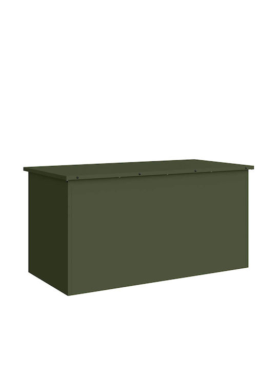 vidaXL Outdoor Storage Box Green L100xW50.5xH50cm
