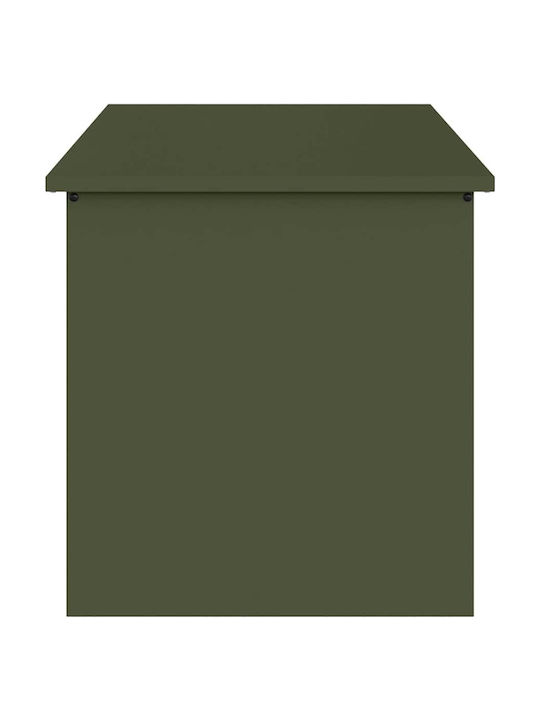 vidaXL Outdoor Storage Box Green L100xW50.5xH50cm