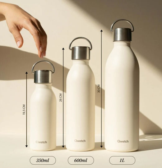 Qwetch Μπουκάλι Θερμός Ανοξείδωτο BPA Free 600ml Qwetch Πράσινο
