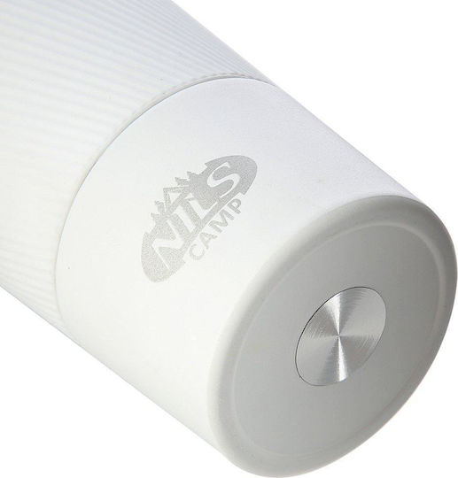 Nils Stainless Steel Thermos Bottle 510ml White with Handle