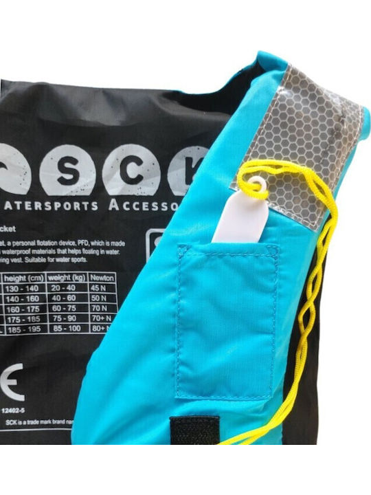 SCK Adult Life Jacket for Water Sports Turquoise