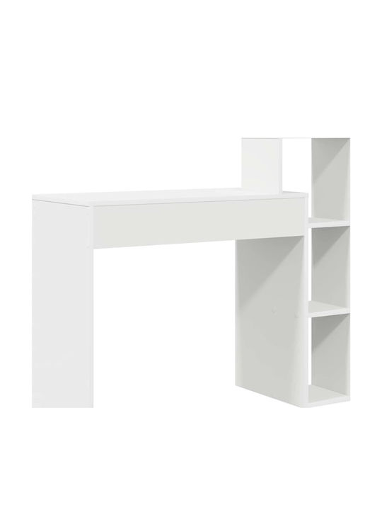 Computer Office Wooden White 100x40x90cm
