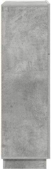 Computer Büro Holz Grey Concrete 71.5x31.5x106.5cm