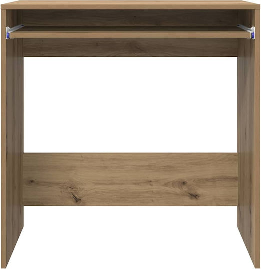 Computer Office Wooden Weathered Oak 77.5x43x79cm