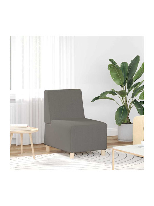 Vidaxl Living Room Seat 2 Pcs Light Gray 55 X 74 X 82 Cm Velvet
