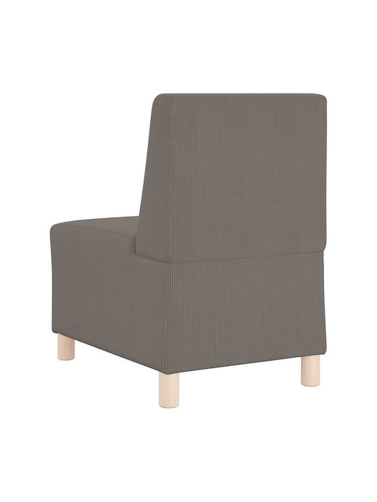 Vidaxl Living Room Seat 2 Pcs Light Gray 55 X 74 X 82 Cm Velvet
