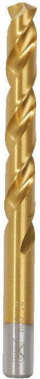 CAT Drill HSS Titanium with Cylindrical Shank for Metal και Wood 13x151mm