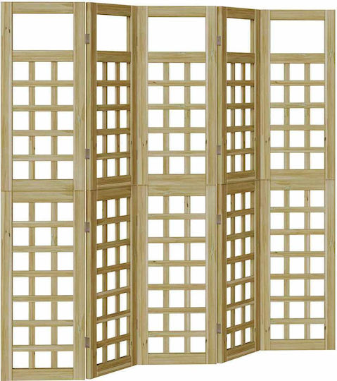 vidaXL Διακοσμητικό Παραβάν Ξύλινο 200x180cm