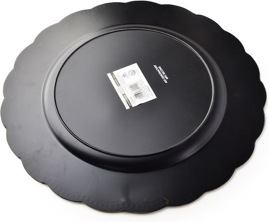 Mondex Plastic Decorative Platter Blue 33x33cm