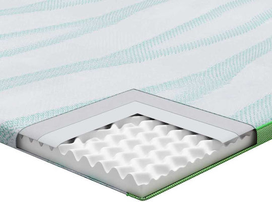 vidaXL Mattress Topper Semi-Double Polyester 120x200x6cm