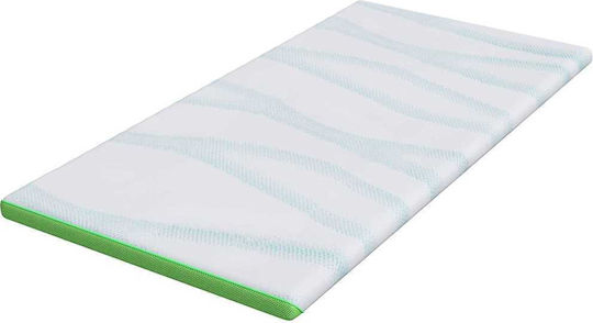 vidaXL Mattress Topper Semi-Double Polyester 120x200x6cm