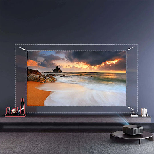 Yaber K3 Pro Projector LCD Full HD Απλής Λάμπας με Wi-Fi και Ενσωματωμένα Ηχεία