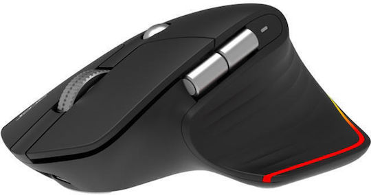 Acer Easy Fit Wireless Bluetooth Vertical Mouse Negru