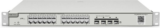Ruijie RG-NBS3200-24GT4XS-P Managed L2 PoE+ Switch με 24 Θύρες Gigabit (1Gbps) Ethernet και 4 SFP Θύρες