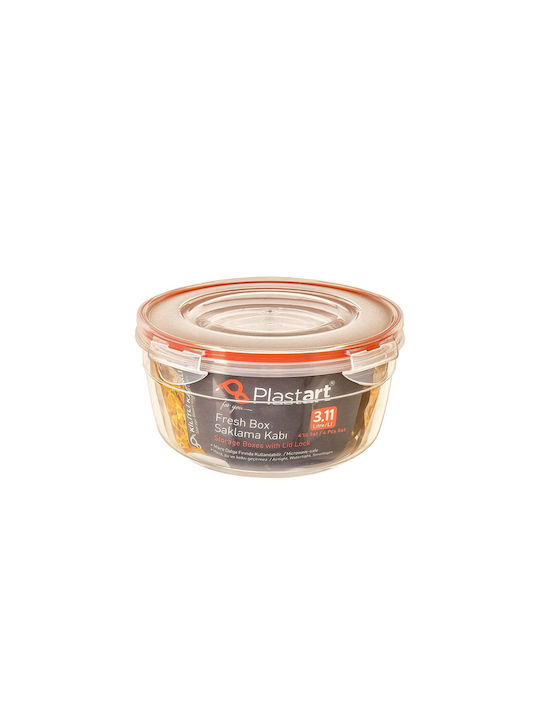 Plast Art Σετ Δοχεία Φαγητού Πλαστικά 4τμχ