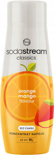 Sodastream Syrup Σόδα Raspberry με Ανθρακικό, Χωρίς Ζάχαρη σε Κουτί 2x250ml
