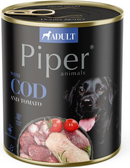 Dolina Noteci Wet Food Dogs in Cans Diet with Meat and Fish Grain-Free & Gluten-Free 800gr