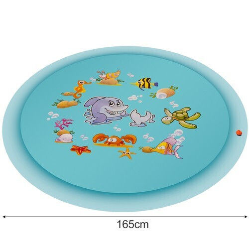 Kruzzel Inflatable Water Fountain "Sea Animals" 170cm