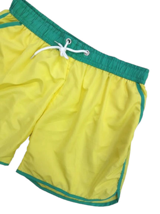 Domina Kinder Badeanzug Badeshorts Yellow Green