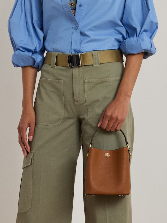 Leather Women's Bag Shoulder Tabac Brown