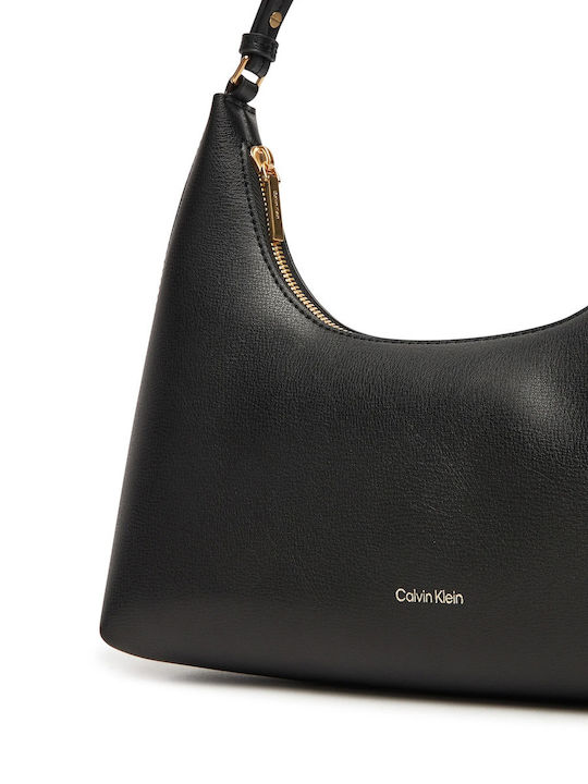 Foil Logo Women's Bag Shoulder Black