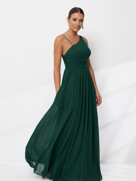 Maxi Dress for Wedding / Baptism Green