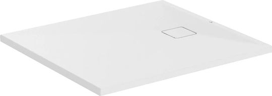 Ideal Standard Rectangular Ceramic Shower White Ultra Flat 100x80x3.5cm