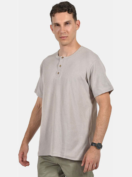 Short Sleeve Blouse Beige