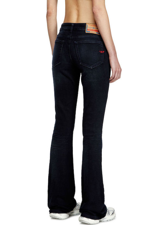 1969 D-ebbey Blugi de damă cu croială bootcut Blue-black