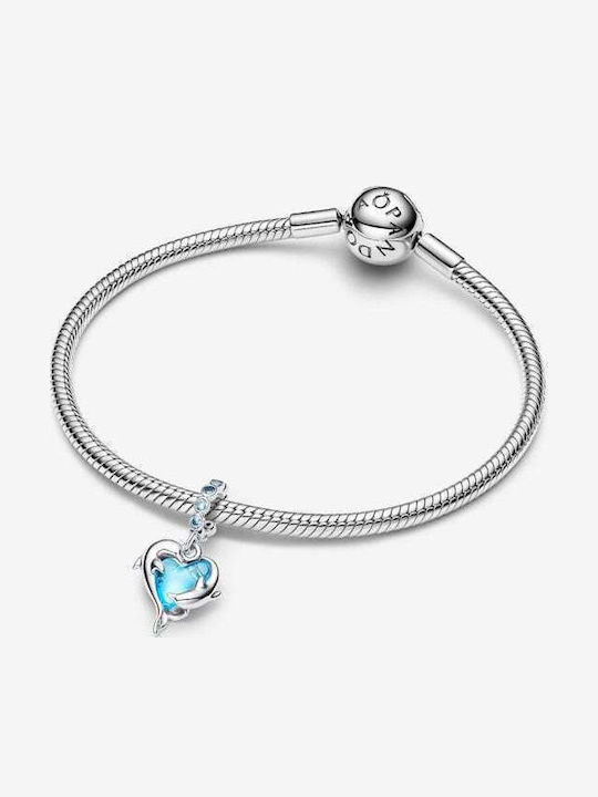 Pandora Charm Animal Din Argint Albastru